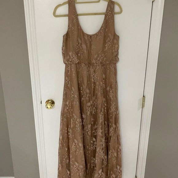 Donna Morgan “Natalya” Maxi Lace Bridesmaid Gown - Picture 12 of 15